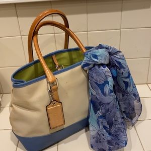 Coach handbag 12x8x4”